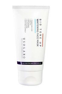Маска для освітлення шкіри та ефекту миттєвого сяяння Usolab Bio Tone Up Whitening Mask  UL004 фото
