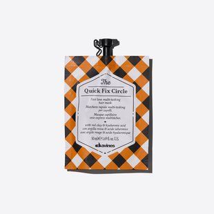 Маска для миттєвого зволоження та розгладження волосся Davines THE QUICK FIX CIRCLE 77006 фото