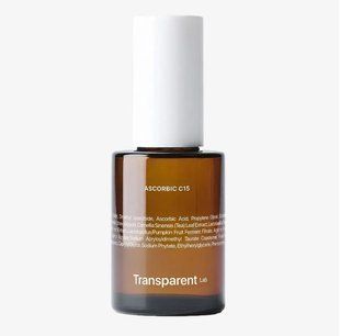 Антивікова освітлююча сироватка з 15% чистого вітаміну С Transparent Lab Ascorbic C15 43663 фото